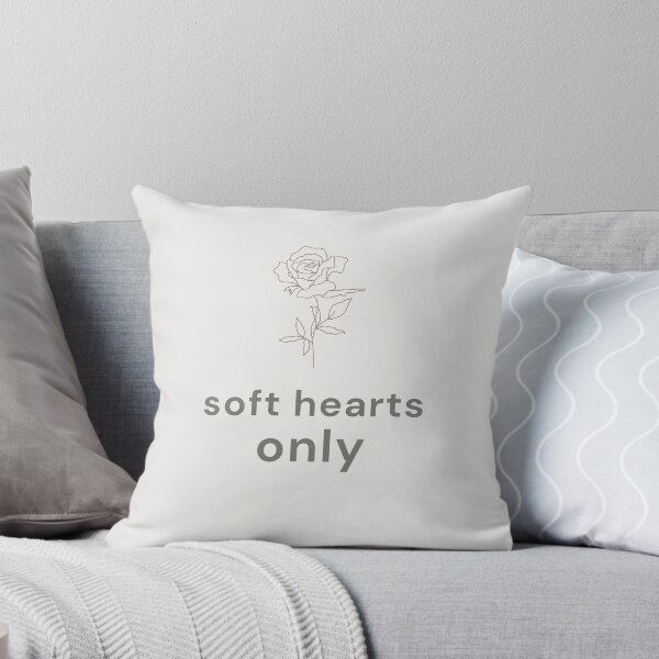Item preview, Soft Hearts Only Minimal Rose Design designed and sold by Minimalist Typography.