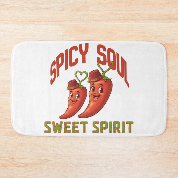 Item preview, Spicy Soul Sweet Spirit Chili Pepper Couple Design designed and sold by Tosha Collective.
