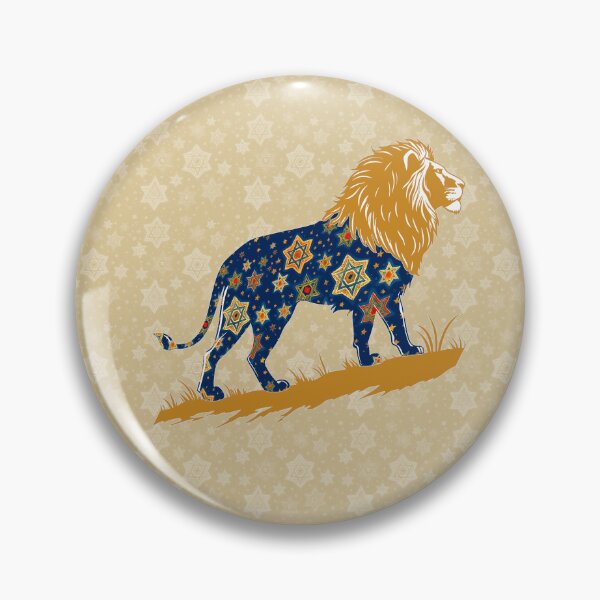 Item preview, Star of David, Pattern 52, Lion of Judah. designed and sold by UltraQuirky.