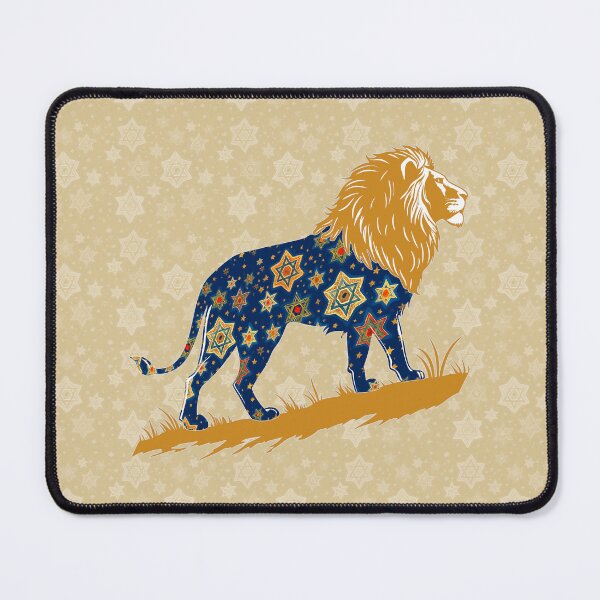 Item preview, Star of David, Pattern 52, Lion of Judah. designed and sold by UltraQuirky.