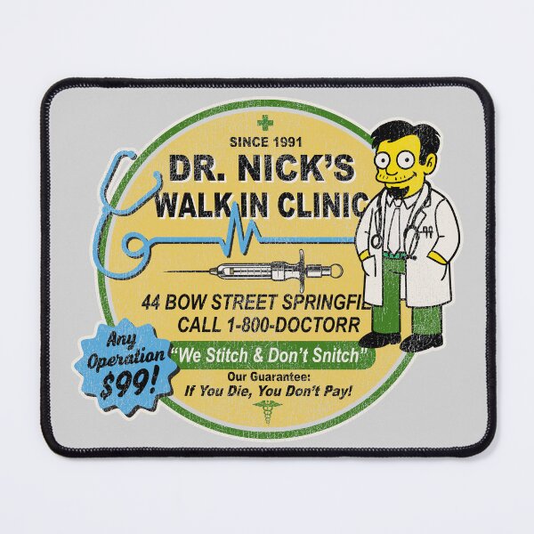 Item preview, Dr N's Walk In Clinic Lts Worn designed and sold by Alema Art.