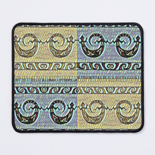 Item preview, Mimbres Designs with Aqua Tones designed and sold by oh-bi-me.