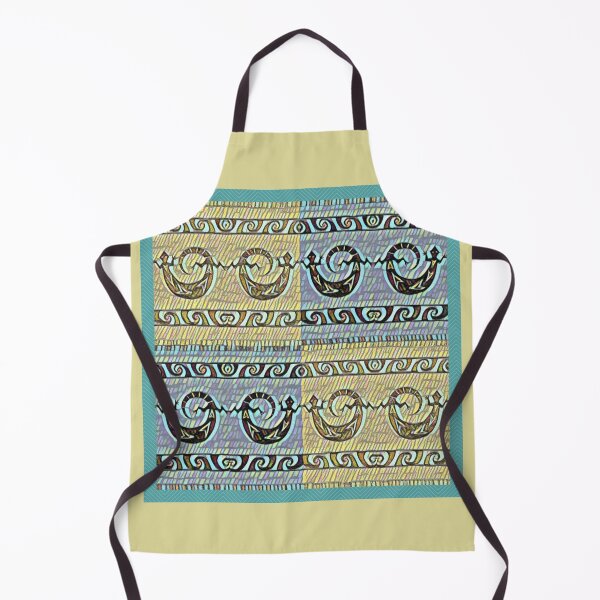 Item preview, Mimbres Designs with Aqua Tones designed and sold by oh-bi-me.