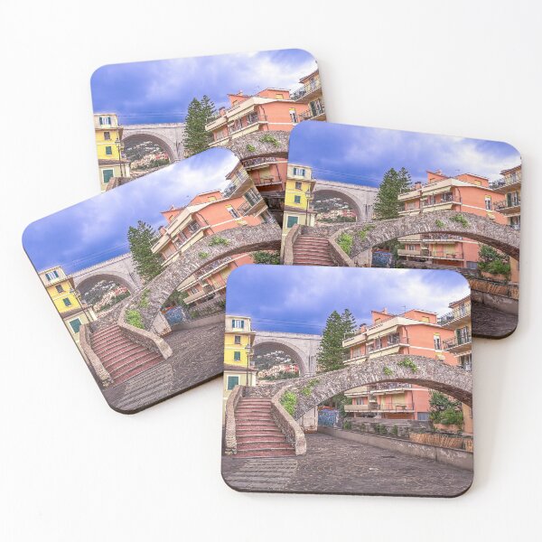 Item preview, Bogliasco Italy, medieval-era stone bridge designed and sold by Craig Bernstein.