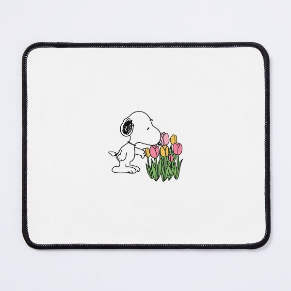 Item preview, snoopy and tulips designed and sold by moonkiller.