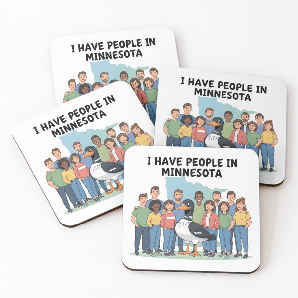 Item preview, minnesota rebel I Have People in Minnesota Cartoon Design designed and sold by Uglyandcute.