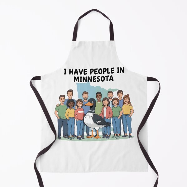 Item preview, minnesota rebel I Have People in Minnesota Cartoon Design designed and sold by Uglyandcute.