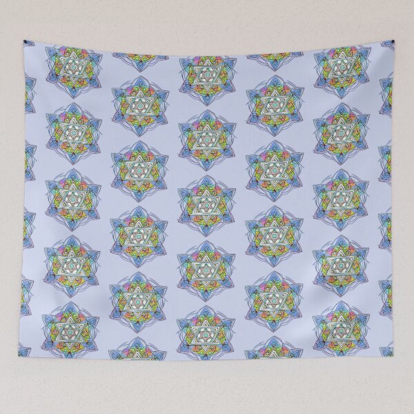 Item preview, Star of David, Pattern 54, Blue. designed and sold by UltraQuirky.
