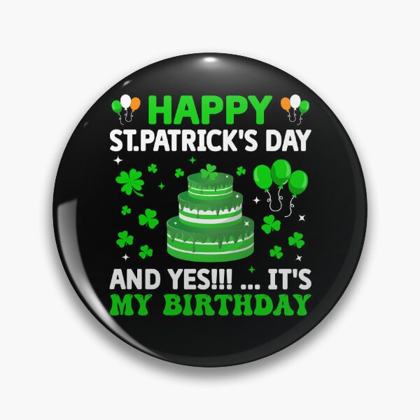 Item preview, St Patrick's Day Birthday  designed and sold by KroghDs.