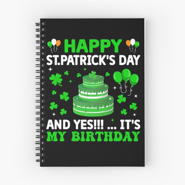 Item preview, St Patrick's Day Birthday  designed and sold by KroghDs.