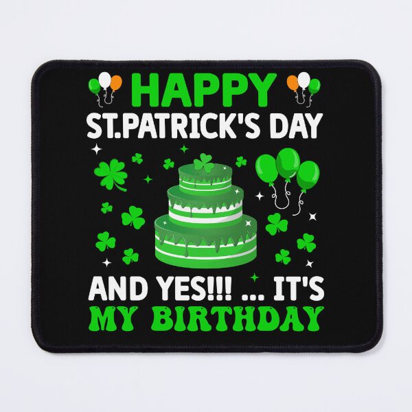 Item preview, St Patrick's Day Birthday  designed and sold by KroghDs.