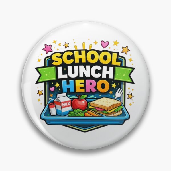 Item preview, School Lunch Hero designed and sold by AntiqueUFOs.