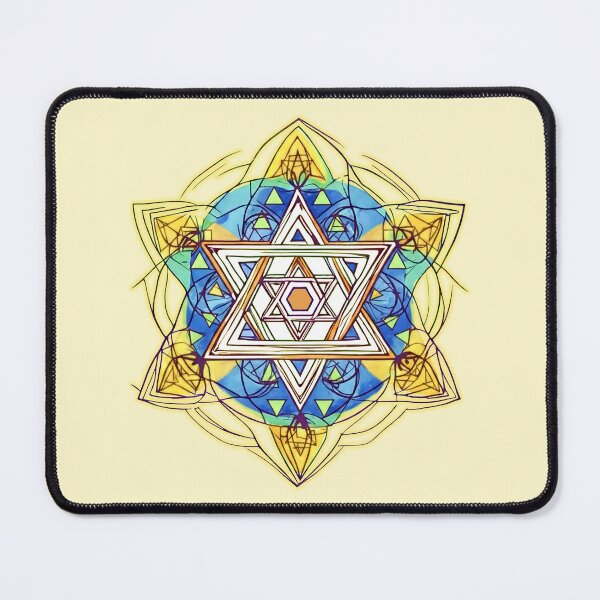 Item preview, Star of David, Pattern 54, Yellow. designed and sold by UltraQuirky.