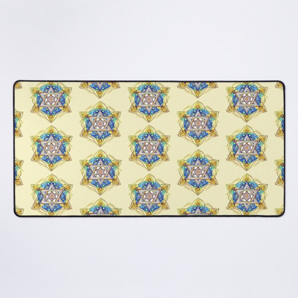 Item preview, Star of David, Pattern 54, Yellow. designed and sold by UltraQuirky.