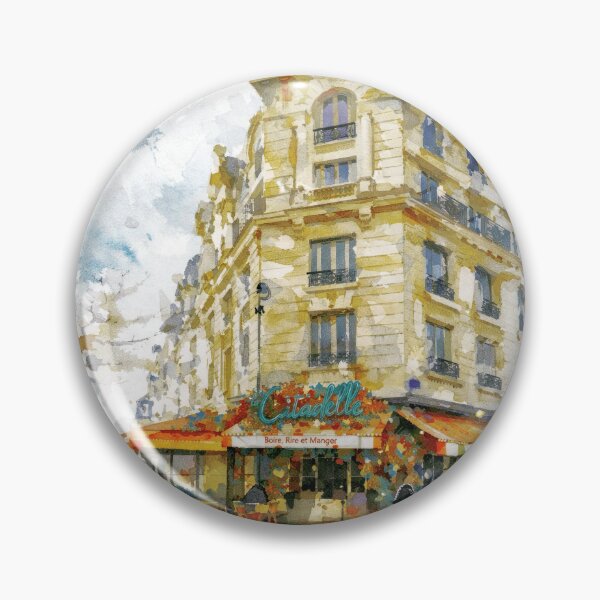 Item preview, Paris Café Watercolor designed and sold by caracatita75.