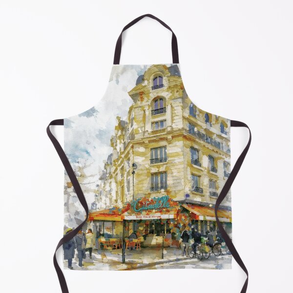 Item preview, Paris Café Watercolor designed and sold by caracatita75.
