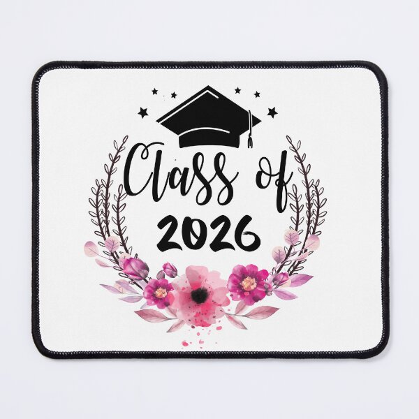 Item preview, Class of 2026 Graduation Pink Flowers designed and sold by Verycutethings.