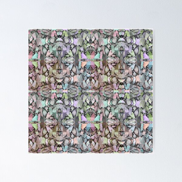 Item preview, Coloured Rock Shards Photo Pattern designed and sold by vallisrowe.