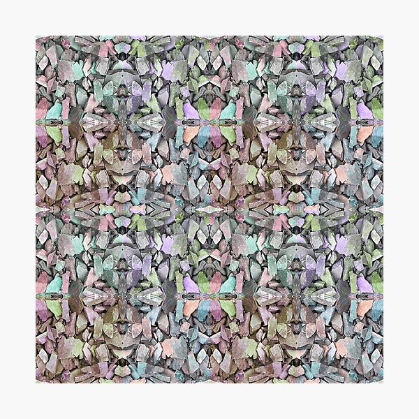 Item preview, Coloured Rock Shards Photo Pattern designed and sold by vallisrowe.