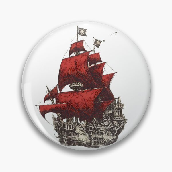 Item preview, Adventurous Spirits Unveiling Iconic Pirate Ships Sea designed and sold by ART ATTACK ZONE.