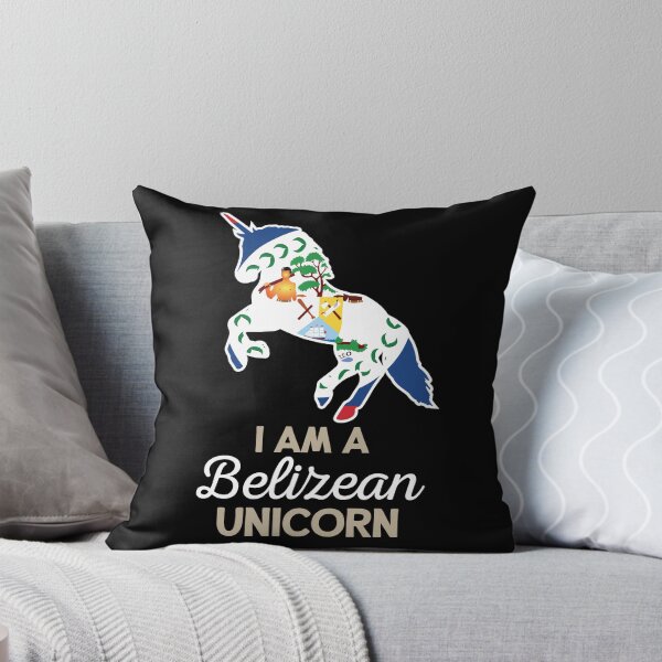 Item preview, Belize Flag Belizean Unicorn designed and sold by countryflags.
