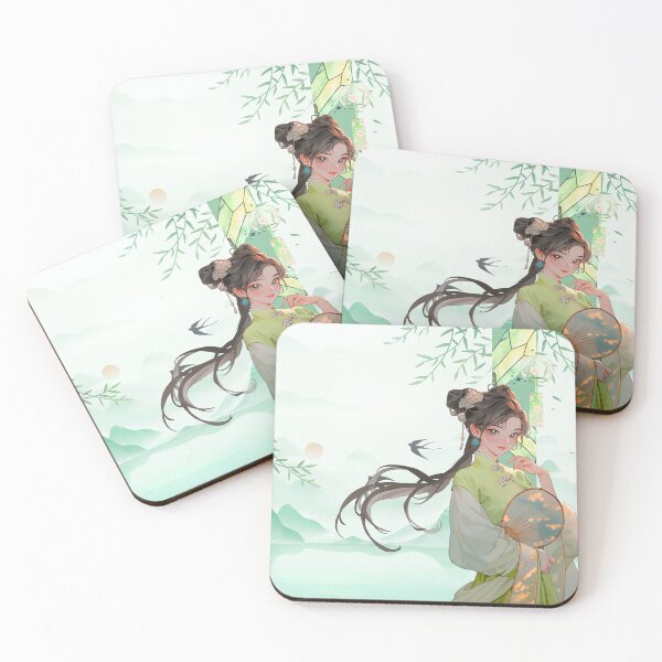 Item preview, Silk Breeze: Swallows over the Emerald Lake designed and sold by Kanniax.