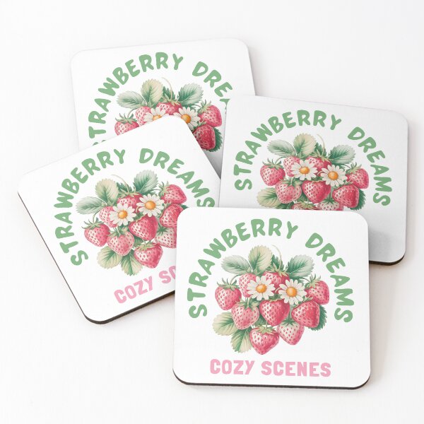 Item preview,  Strawberry Dreams & Cozy Scenes designed and sold by Verycutethings.