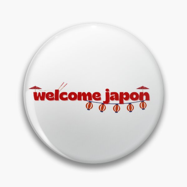 Item preview, Welcome to Japan Japon – Clean Minimal Text Art designed and sold by DouchraaNow.