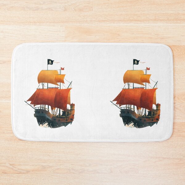 Item preview, Skulls Adventurous Spirits Unveiling Iconic Pirate Ships Sea designed and sold by ART ATTACK ZONE.