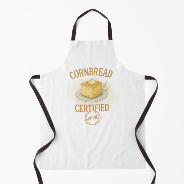 Item preview, Cornbread Certified – Southern Food Lover Vintage Watercolor Design designed and sold by Verycutethings.