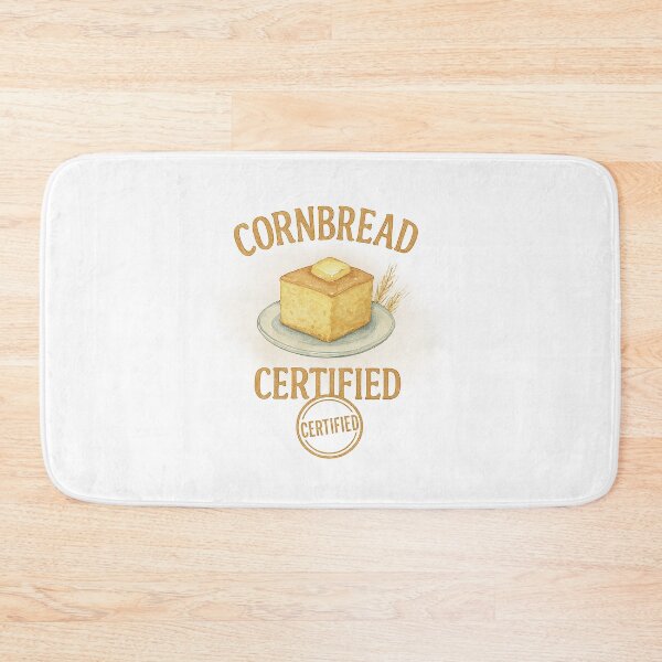 Item preview, Cornbread Certified – Southern Food Lover Vintage Watercolor Design designed and sold by Verycutethings.