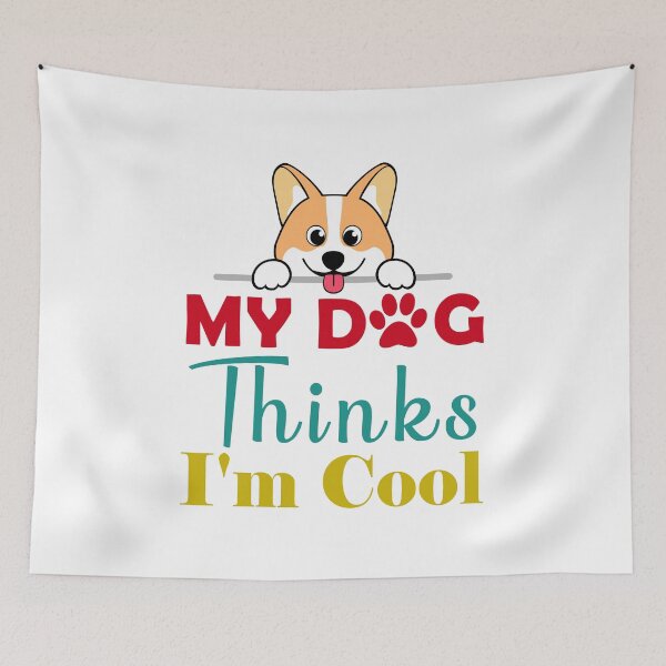 Item preview, My Dog Thinks I Am Cool designed and sold by karmastore.