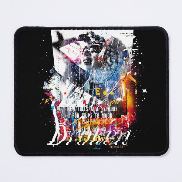Item preview, Trip to the Moon – Experimental Collage Art designed and sold by Matalobos / Retro Art & Classic Machines.