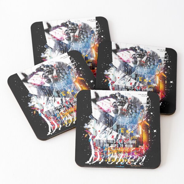Item preview, Trip to the Moon – Experimental Collage Art designed and sold by Matalobos /  Retro Art & Classic Machines.