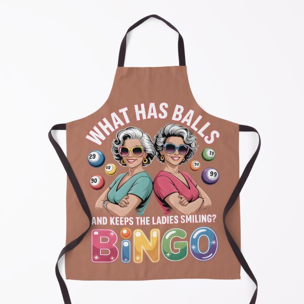 Item preview, What Has Balls and Keeps The Ladies Smiling Bingo designed and sold by Millsoft.