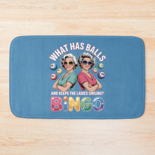 Item preview, What Has Balls and Keeps The Ladies Smiling Bingo designed and sold by Millsoft.