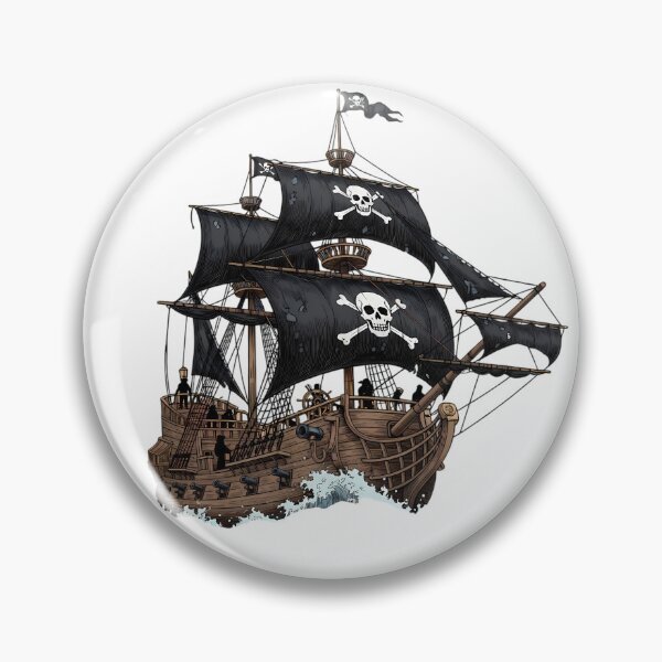 Item preview,  Treasure Adventurous Spirits Unveiling Iconic Pirate Ships Sea designed and sold by ART ATTACK ZONE.