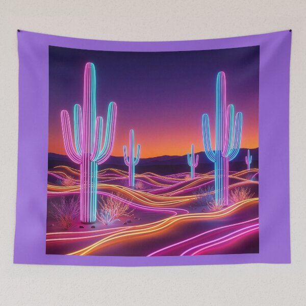 Item preview, Neon Desert Cactus designed and sold by Tridentulus.