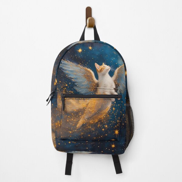 Item preview, Cat Angel flying in the starry sky. designed and sold by Natalia-Vlad.