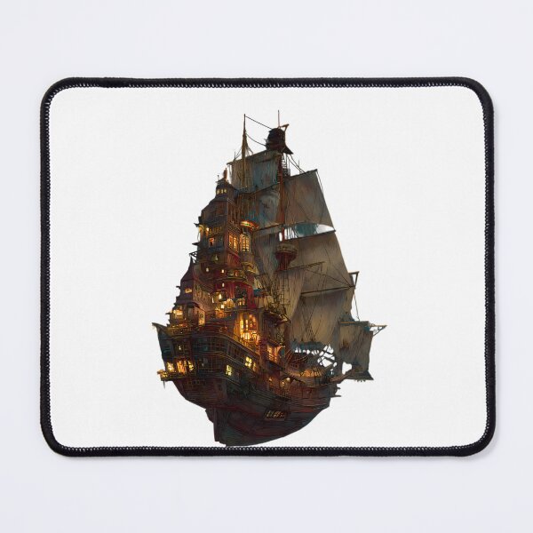Item preview, Caribbean Adventurous Spirits Unveiling Iconic Pirate Ships Sea designed and sold by ART ATTACK ZONE.