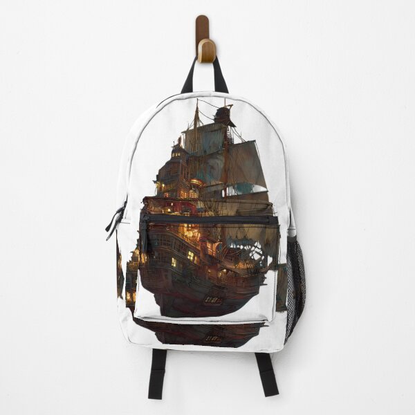 Item preview, Caribbean Adventurous Spirits Unveiling Iconic Pirate Ships Sea designed and sold by ART ATTACK ZONE.