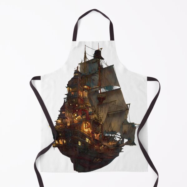 Item preview, Caribbean Adventurous Spirits Unveiling Iconic Pirate Ships Sea designed and sold by ART ATTACK ZONE.