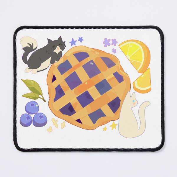 Item preview, Blueberry lemon pie cats designed and sold by kittycitymayor.