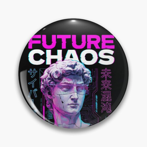 Item preview, Future Chaos - Glitch Art Statue - Vaporwave Streetwear Design designed and sold by DreamSpaceCon.