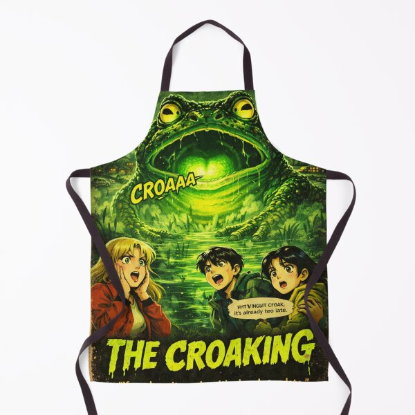 Artikelvorschau, Das Sumpfquaken (Retro-Anime-Horror) entworfen und verkauft von JonelleTshirts.