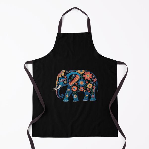 Item preview, Cute Flower Elephant on summer Floral Elephant designed and sold by joyouartArt.