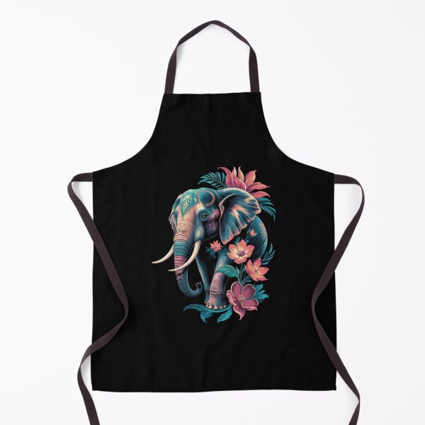 Item preview, Cute Flower Elephant on summer Floral Elephant3 designed and sold by joyouartArt.