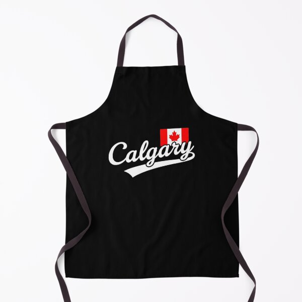 Item preview, Calgary Canada Retro Script with Canadian Flag - Vintage Calgary Alberta Canada - Classic Flag Design designed and sold by PowerKanjiFit.