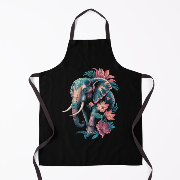 Item preview, Cute Flower Elephant on summer Floral Elephant3 designed and sold by angolinnArt.