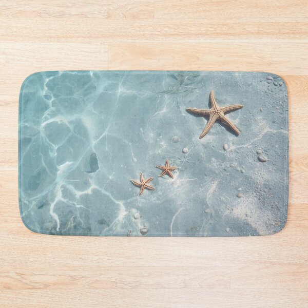 Item preview, Starfish Under the Shimmering Calm Ocean Water 3 designed and sold by AlinaSCorner.